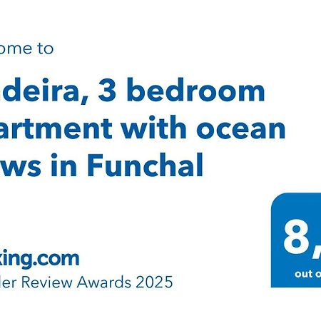 Madeira, 3 Bedroom Apartment With Ocean Views In Funchal Exterior foto