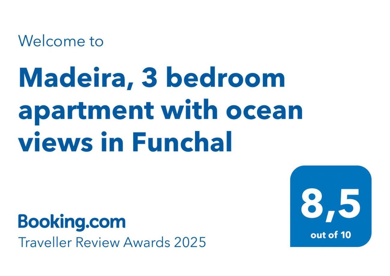 Madeira, 3 Bedroom Apartment With Ocean Views In Funchal Exterior foto